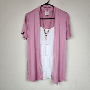 NWT Naif Medium Cardigan Necklace Blouse